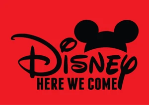 Disney Here We Come shirt Family Vacation Dad Mom kids Men Women Disneyland - Picture 1 of 4