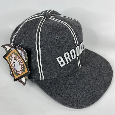 Brooklyn Royal Giants Liga Negra Gorra Gris 7 1/4 Sombrero de Béisbol Hombres Nuevo Foto 1 de 4