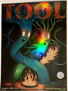 Tool Colorado Springs Poster 2022 Fear Inoculum Konzert Tour 248/550 - Bild 1 von 10