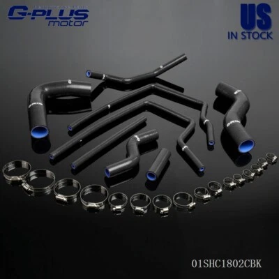 Manguera de radiador de silicona apta para 96-00 Subaru Impreza GC8 GF8 STI EJ20 WRX Gplus Foto 1 de 4