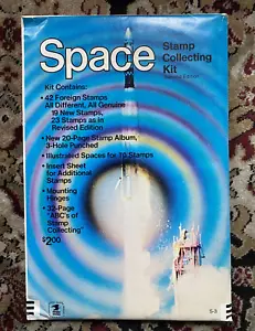 VTG USPS Stamp Collecting Kit Space Second Edition UNOPENED 1974 - Picture 1 of 2