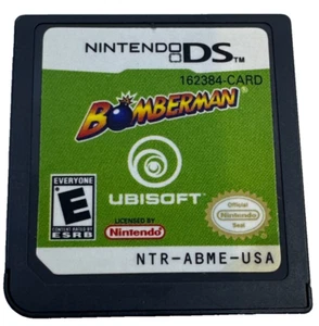 Bomberman Nintendo DS Game Cartridge Only Tested Authentic Ubisoft USA - Picture 1 of 2