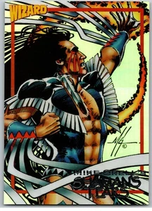 Tarjeta promocional #7 Mike Grell's Shaman's Tears 1993 Image Comics Wizard - Imagen 1 de 2