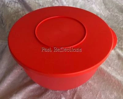 TUPPERWARE ALFRESCO IMPRESSIONS 1.3L BOWL BURNT ORANGE - Image 1 of 2