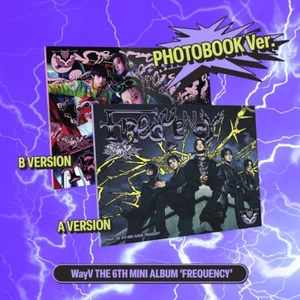 WayV 6th Mini Album FREQUENCY Photobook Ver. CD+88p P.Book+P.Card+F.Poster+Gift - Imagen 1 de 7