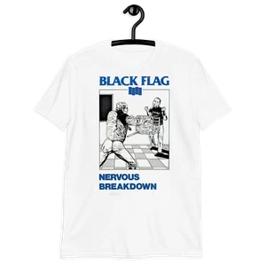 Black Flag T-Shirt Suicidal Tendencies Anthrax Husker Du Dead Kennedys Rancid - Picture 1 of 4
