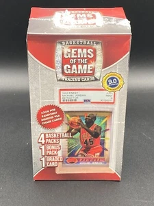 2024 GEMS OF THE GAME NBA BOX - (1) GRADED CARD + (5) FACTORY SEALED - Picture 1 of 3