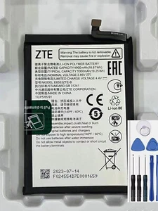 Batería nueva 1 pieza para ZTE Axon50 lite blade A73 (7060) E6553ZTE-B 4900mAh - Imagen 1 de 1