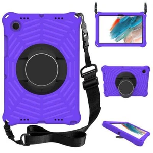 Kid Case Samsung Galaxy Tab A  E A8 10.5 A7 Lite Shockproof Rotating Stand Cover - Picture 1 of 28