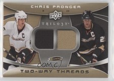 2008-09 Upper Deck Trilogy Two-Way Threads Chris Pronger #2W-CP HOF