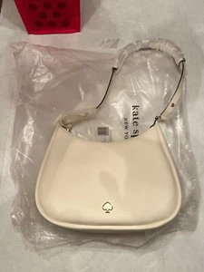 Kate Spade Kayla cb KK055 Pebbled leather White New With Tags MSRP 500$ - Picture 1 of 14