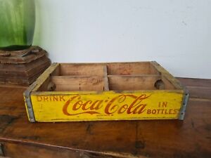 A0569 Getränkekiste | Coca-Cola | Holzkiste | USA Vintage