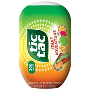 Tic Tac Fruit Adventure Mints, On-The-Go Refreshment, 3.4 oz Pack 200 mints - Picture 1 of 5