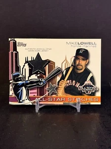 2004 Topps All-Star Stitches Baseball Mike Lowell Patch Card #NNO - Picture 1 of 2
