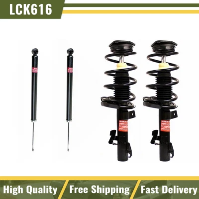 KYB Monroe Para Mazda 3 Mazda 5 Juego 2 Puntales Delanteros Completos 2 Amortiguadores Traseros Foto 1 de 4