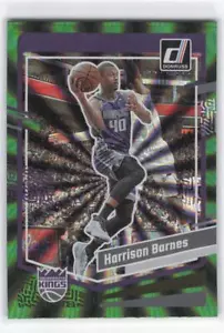 2023-24 Donruss Harrison Barnes #5 olocausto laser verde - Foto 1 di 2