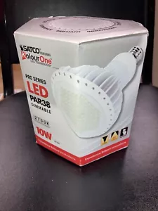 Satco Kolourone LED PAR38 10 watt 120V 5000K Light Bulb S8867 - Picture 1 of 4