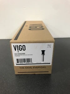 Vigo VG16002MB 1-3/4" Pop-Up-Ablaufbaugruppe - mattschwarz - Bild 1 von 3