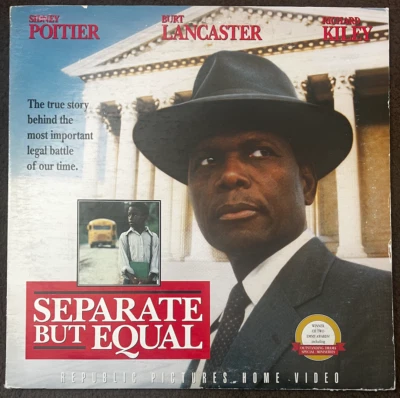 USED SEPARATE BUT EQUAL - 1991 LASERDISC 2-LD / 3 SIDES PAN & SCAN 1:33 LV23617 - Image 1 of 4