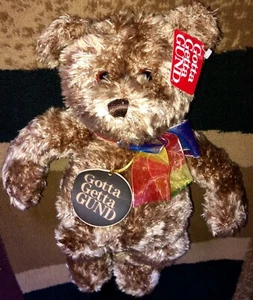 Gund "Bearessence" Peluche Orso Figure Vintage 1999 Nuovo 15" Giocattolo Da Collezione Baby - Foto 1 di 8