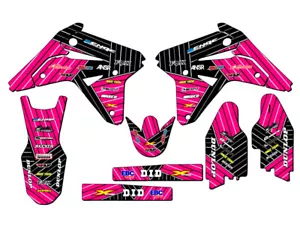 2007 RMZ 450 RACE SERIES Pink Senge Graphics Kit Compatible with Suzuki - Picture 1 of 4