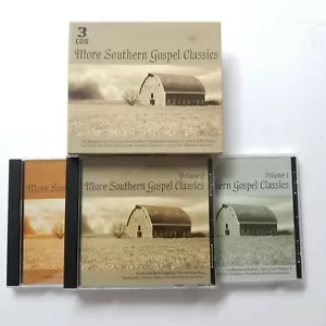 More Southern Gospel Classics 3 Audio CDs Oak Ridge Boys Johnny Cash Speers - Foto 1 di 12