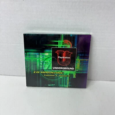 PlayStation Underground Volume 3 Issue 3 Demo Discs PlayStation 1 New Sealed - Image 1 of 4