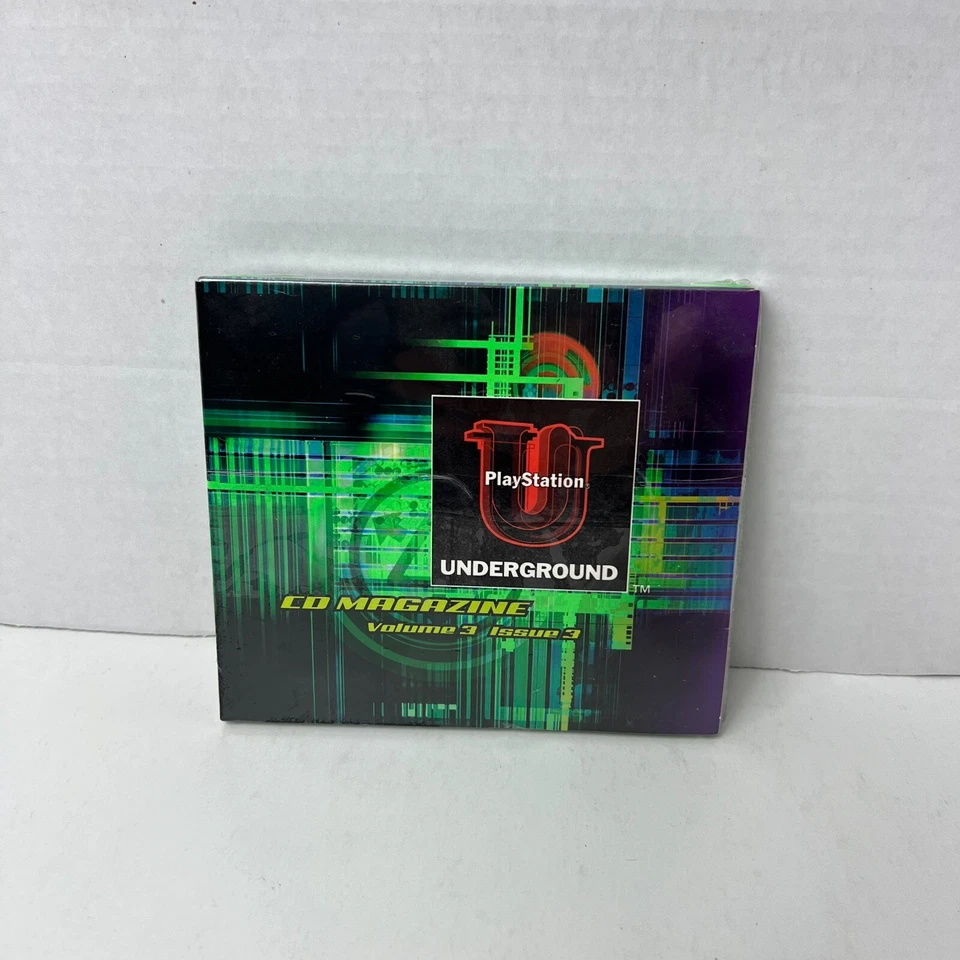 PlayStation Underground Volume 3 Issue 3 Demo Discs PlayStation 1 New Sealed - Image 1 of 4