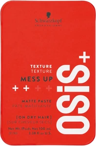 Schwarzkopf Osis+ Mess up Matte Gum Hair Paste, 0.11 Kg Red 4045787314601 - Picture 1 of 12