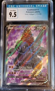 Pokemon Coalossal V 173/185 CGC 9.5 Vivid Voltage 173 CGC 9.5 - Bild 1 von 2