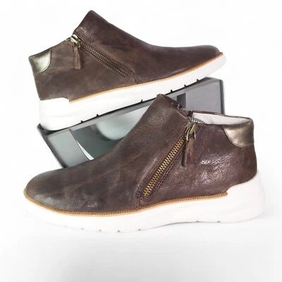 Botines Johnston & Murphy Esmery Cremallera Marrón Coñac 78-14956 Para Mujer 6.5M Foto 1 de 4