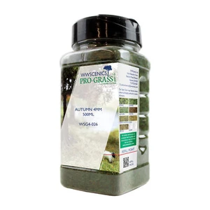 WWScenics 4mm Autumn Static Grass - 500ml Canister - Picture 1 of 1