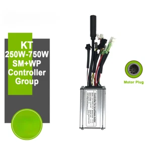 24V 36V 48V 250W-750W Electric Bike Controller with SM Connector+WP Motor Plug  - Picture 1 of 29