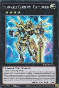 (120)Campione Eroico - Claivesolish DIFO-DE044 Super Rara 1ª Edizione Yu-Gi-Oh - Foto 1 di 1