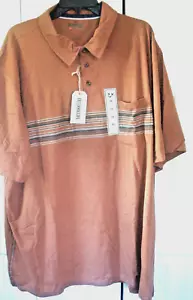 Big Mens Polo Shirt Spice Size 3XL Pocket Outdoor Life New - Picture 1 of 3