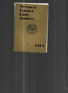 NEWPORT HARBOR LADY ANGLERS 1975 YEARBOOK - Picture 1 of 4