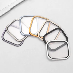 1/2PCS Tempered Glass Metal Screen Protector For Apple Watch Ultra 49mm Case - Photo 1 sur 47