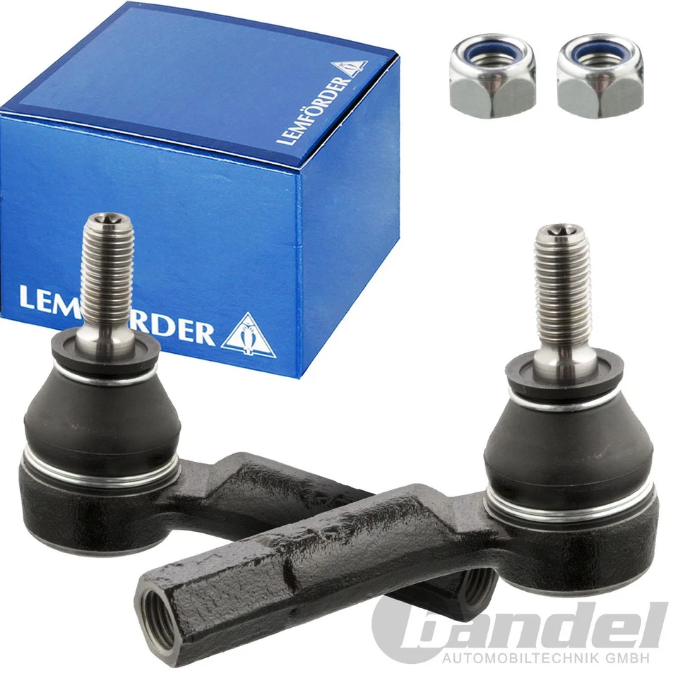 2x LEMFÖRDER SPURSTANGENKOPF VORDERACHSE für SKODA FABIA VW POLO SEAT IBIZA - Bild 1 von 1