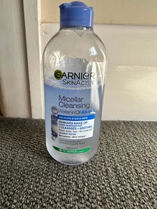 Garnier SkinActive Micellar Cleansing Water, All-In-1 , 400 mL Makeup Remover - Picture 1 of 6