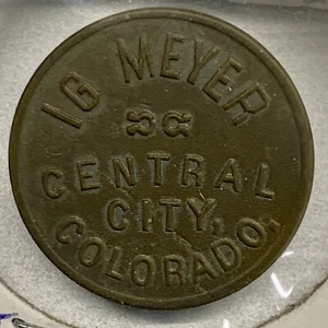 Colorado, Central City Ignatz Meyer berlina buena para ficha de 5 centavos 386329 - Imagen 1 de 2