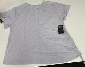 Nike WOMENS Miler Lavender Mist/Heather BV2895-539 2X - Picture 1 of 11