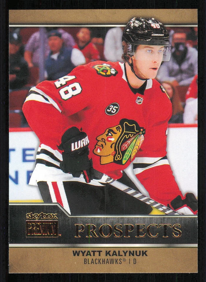 2021-22 Metal Universe Skybox Premium Prospects #PP12 Wyatt Kalynuk - Image 1 of 2