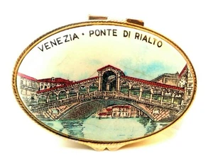 The Rialto Bridge in Venice, Italy Pill Box - Decorative Box, Made in Italy - Picture 1 of 3