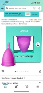 Reusable Menstrual Period Cup and Steriliser Set 2 Sizes2 Colours *UK SELLER* - Picture 1 of 8