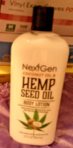 NEXTGEN COCONUT OIL & HEMP SEED OIL BODY LOTION 12 OZ. FREE SHIPPING - Picture 1 of 1