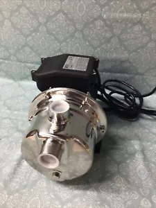 860GPH Portable Jet Pump Stainless Steel Pump Head Lawn Garden Irrigation 1" NPT - Picture 1 of 4