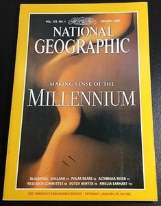 National Geographic Januar 1998 Millennium Ausgabe - Amelia Earhart, Eisbären - Bild 1 von 15