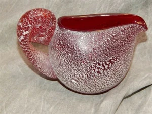 Fabulous Art Glass Pitcher.. Signed PASABAHCE  - Picture 1 of 10