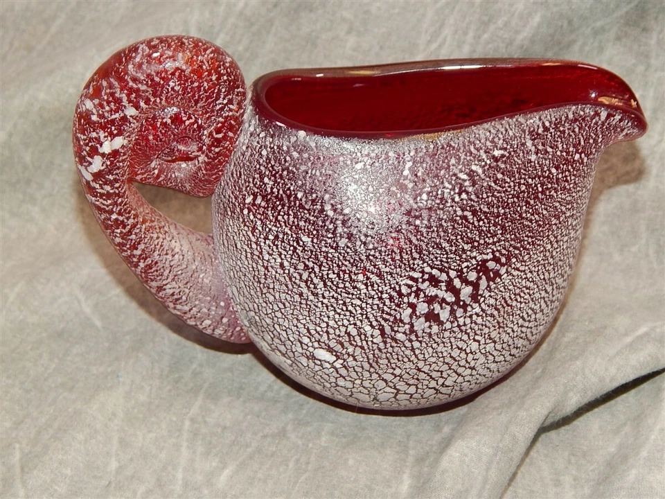 Fabulous Art Glass Pitcher.. Signed PASABAHCE  - Image 1 of 4