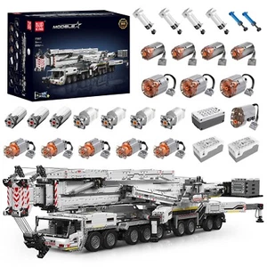 Mould King 17007 Ferngesteuerte Kran Liebherr LTM 11200 Crane Klemmbausteine MOC - Bild 1 von 7